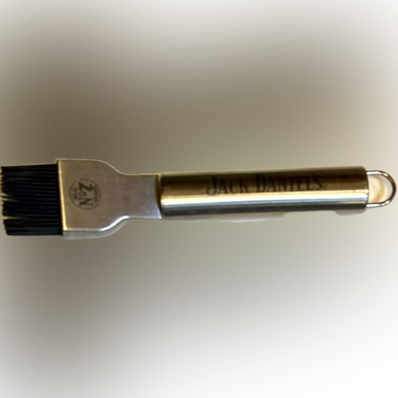 JACK DANIELS OLD NO. 7 BRAND BASTING BBQ BRUSH GRILL COOKOUT STAINLESS STEEL - Picture 2 of 8